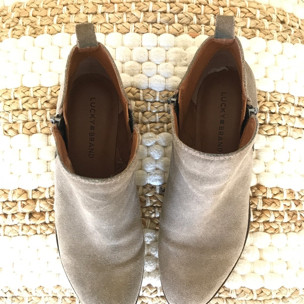 Lucky Brand Basil Ankle Booties - Picture 9 of 9